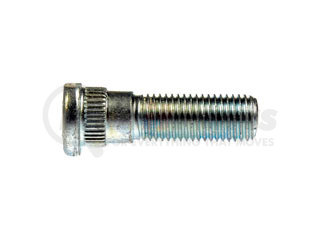 610-474 by DORMAN - M12-1.50 Serrated Wheel Stud With Clip Head - 14.77mm Knurl, 43.75mm Length