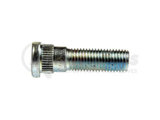 610-476 by DORMAN - M12-1.50 Serrated Wheel Stud With Clip Head - 14.60mm Knurl, 44.50mm Length