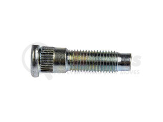 610-482 by DORMAN - M12-1.50 Serrated Wheel Stud With Clip Head - 13.89mm Knurl, 48.73mm Length