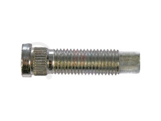 610-492 by DORMAN - M12-1.50 Serrated Wheel Stud With Clip Head - 12.84mm Knurl, 48.3mm Length