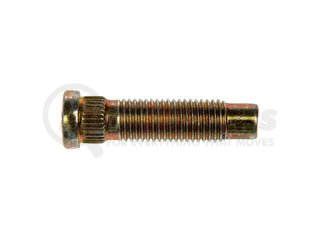 610-497 by DORMAN - M12-1.50 Serrated Wheel Stud - 12.80mm Knurl, 47.65mm Length