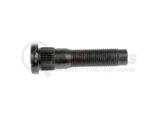 610-510 by DORMAN - 9/16-18 Serrated Wheel Stud - 0.670 In. Knurl, 2.472 In. Length