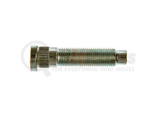 610-514 by DORMAN - 1/2-20 Serrated Wheel Stud With Clip Head - 0.555 In. Knurl, 2.31 In. Length