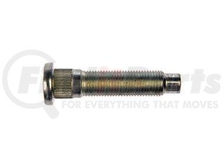 610-515 by DORMAN - 1/2-20 Serrated Wheel Stud - 14.05mm Knurl, 58.45mm Length