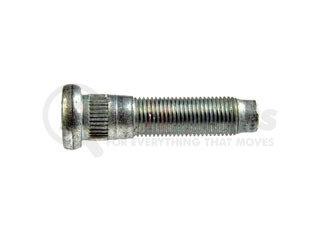 610-382 by DORMAN - 9/16-18 Serrated Wheel Stud - 0.648 In. Knurl, 2-13/32 In. Length