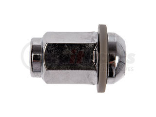 611-261 by DORMAN - Wheel Nut Chrome Acorn M12-1.50, Hex 19mm, Radius Seat