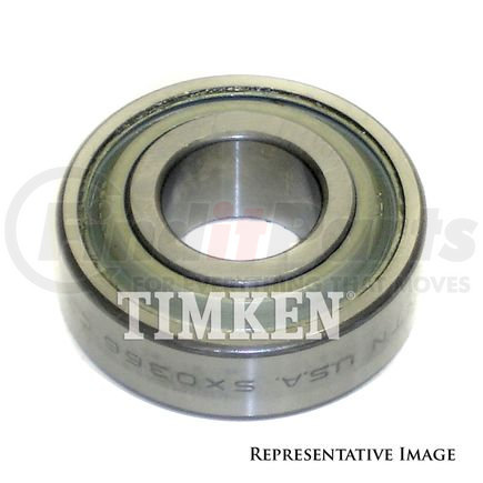 88503 by TIMKEN - Deep Groove Radial Ball Bearing with Wide Inner Ring - Non Loading Groove Type