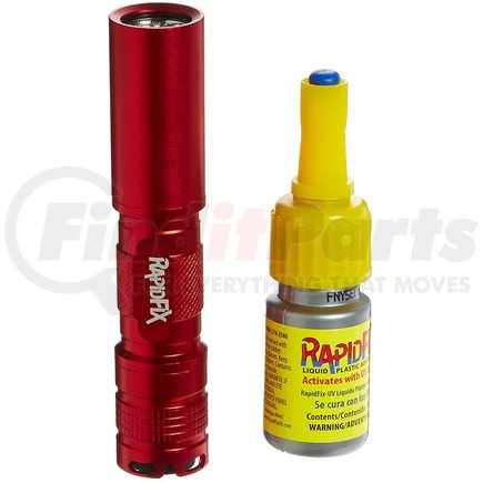 6121805 by RAPIDFIX - Multi-Purpose Adhesive - 10 ml. Liquid Plastic and UV Torch