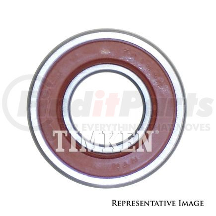 212L by TIMKEN - Conrad Deep Groove Single Row Radial Ball Bearing with Snap Ring