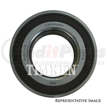 WB000027 by TIMKEN - Preset, Pre-Greased And Pre-Sealed Double Row Ball Bearing Assembly