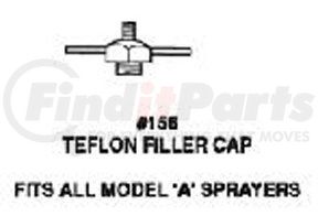 156 by SURE SHOT - filler cap assy f/1000/2000