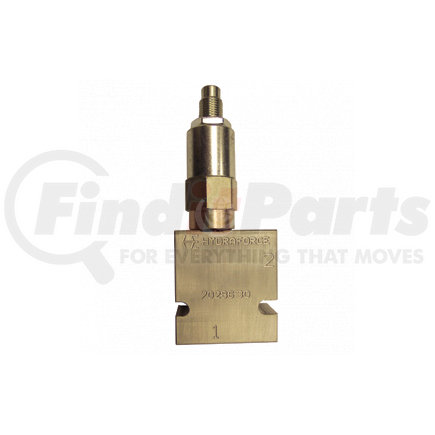 RV10-26A-0-N-30 by HYDRAFORCE INC - RELIEF VALVE CARTRIDGE