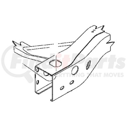 Chrysler 55362410AA ISOLATOR. Cab Underbody Rebound. Diagram 2