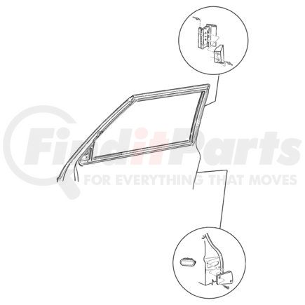 34201684 by CHRYSLER - RIVET. M3.18x2.37. Diagram 13