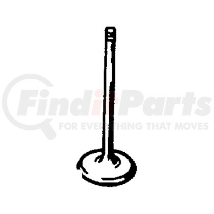 33003575 by CHRYSLER - VALVE. Intake. .015" O/S. Diagram -7