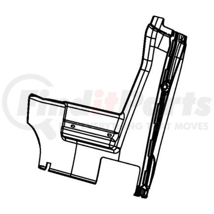 68024950AB by CHRYSLER - Seat Back Panel - fits 2011-2014 Chrysler 200