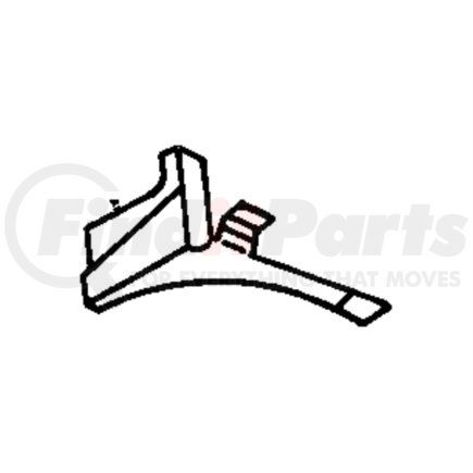 55274588 by CHRYSLER - Hood Hinge - Passenger Side, fits 1994-2002 Ram Pickup Trucks Models