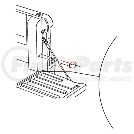 55275021 by CHRYSLER - REINFORCEMENT. Left. Box Side. Diagram 8