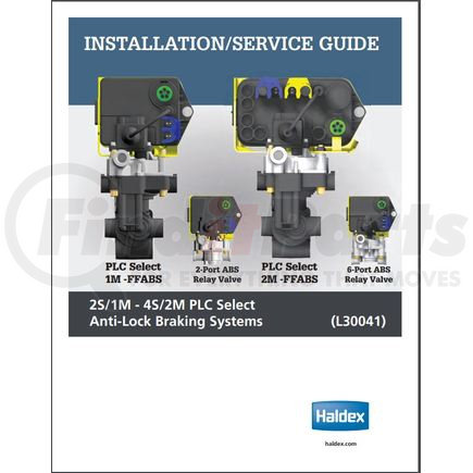 L30041 by HALDEX - PLC Select 1m/2m Service Manual