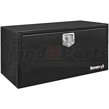 1704305 by BUYERS PRODUCTS - Truck Tool Box - Black, Steel, Underbody, 24 x 24 x 36 in.