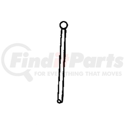 Chrysler 56043311AC CABLE, MAST. Antenna. Black. Diagram 18