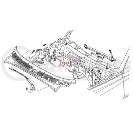 Chrysler 55077261AA CAP. Washer Reservoir. Diagram 9
