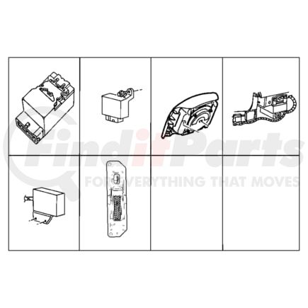 05010919AB by CHRYSLER - MODULE. Anti-lock Brakes. Diagram 1