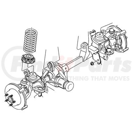 52089421 by CHRYSLER - SPRING. Front Coil. Diagram 18