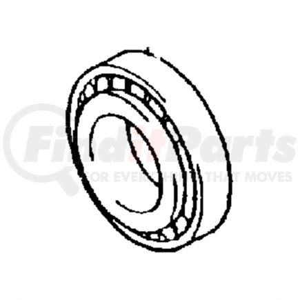 MD717511 by CHRYSLER - Manual Transmission Output Shaft Bearing - Rear, Tapered Roller