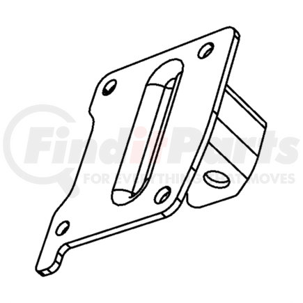 Chrysler 52855539AE INSULATOR. Left. Engine Mount. Diagram 3