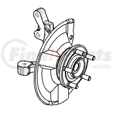 68020494AB by CHRYSLER - PAD KIT. Right & Left, Right or Left. Disc Brake, Front Disc Brake. Diagram 9