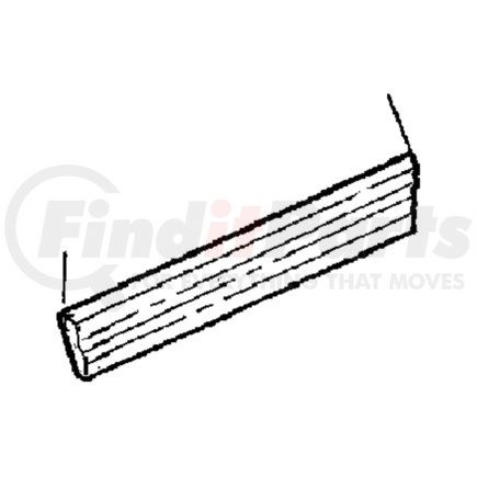 5EM58TZZAE by CHRYSLER - MOLDING. Right. Rear Door. Diagram 5