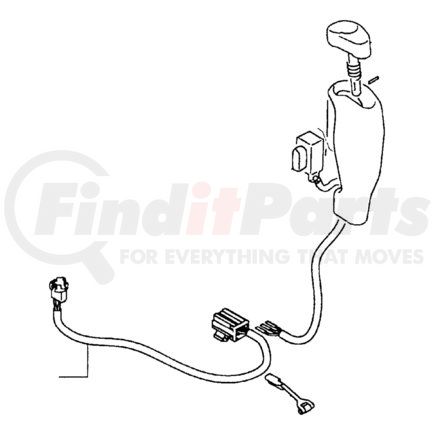 MB484967 by CHRYSLER - SPRING. Gearshift Lever. Diagram 22