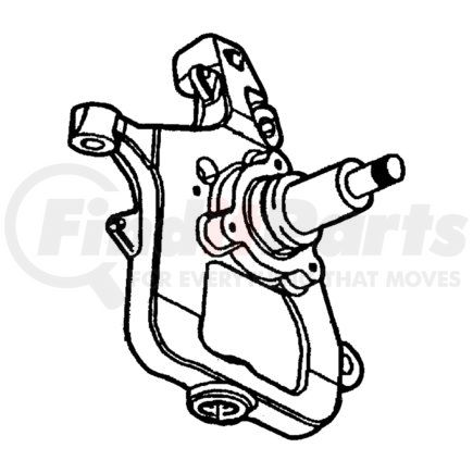 52037680 by CHRYSLER - KNUCKLE. Right. Front. Diagram 3