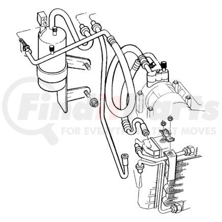 55037479AD by CHRYSLER - ACCUMULATOR. Suction Line. Diagram 4