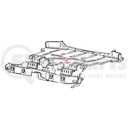 56006276 by CHRYSLER - PLUG. Body. 44.45mm X 31.75mm. Diagram 11