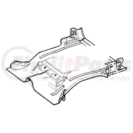 55235028 by CHRYSLER - Seat Belt Reinforcement - fits 1997-2001 Jeep Cherokee