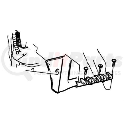 5FA60XT5AE by CHRYSLER - PANEL. Right. Cowl. Diagram 5