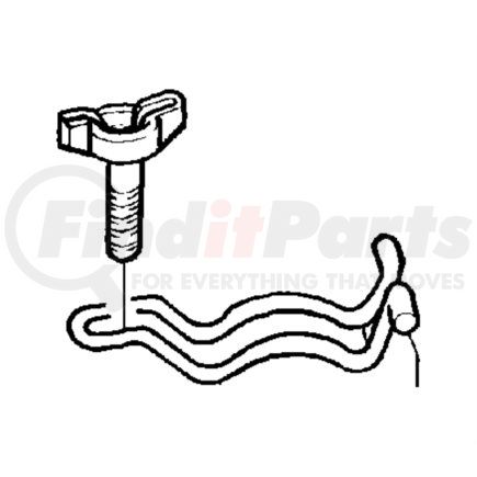 52000354 by CHRYSLER - WINGSCREW. Diagram 6