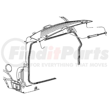 55360394AC by CHRYSLER - BRACKET. Ballstud. Diagram 17