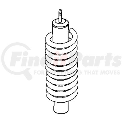 52089762AE by CHRYSLER - Coil Spring - Front, fits 2009-2010, 2005-2007 Jeep Grand Cherokee