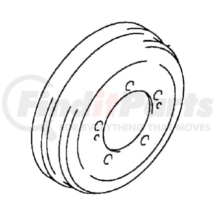 Chrysler MB895659 Brake Drum DRUM. Brake. Diagram 23