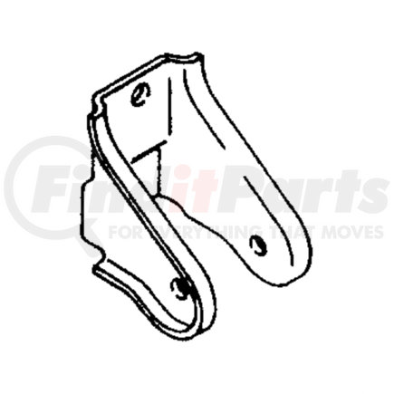 MB937319 by CHRYSLER - Transmission Mount Bracket - Driver Side, Roller Stopper, fits 1995-1999 Dodge Avenger