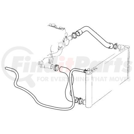 52028234 by CHRYSLER - SEAL. Upper. Radiator Shroud. Diagram 19