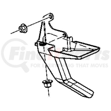 53013550AA by CHRYSLER - GUARD. Splash. Diagram -3