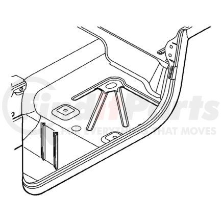 55363274AA by CHRYSLER - LABEL. Mercury Warning. Diagram 6