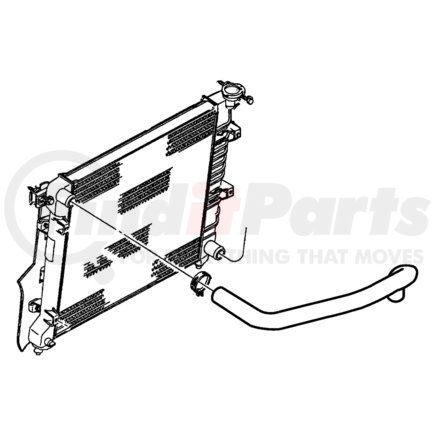 52028776AE by CHRYSLER - RADIATOR. Engine Cooling. Diagram 1