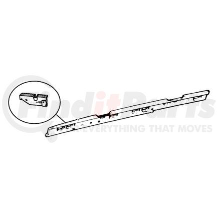 55235603 by CHRYSLER - REINFORCEMENT. Left. Diagram 22