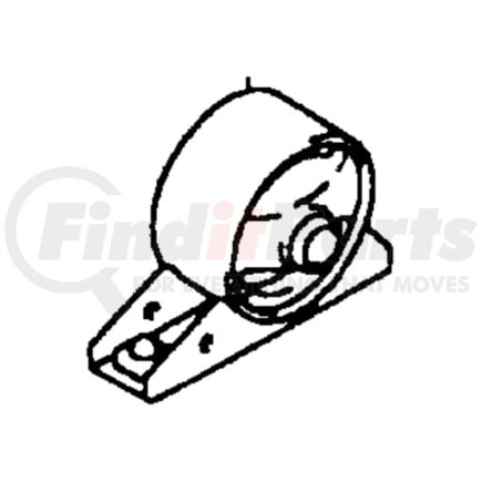MB844274 by CHRYSLER - BRACKET. Manual Transmission. Engine Roll Dampener. Diagram 13