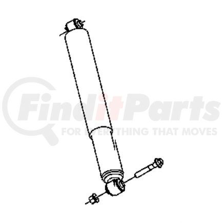 68056333AB by CHRYSLER - Suspension Shock Absorber - fits 2009-2011 Dodge Dakota